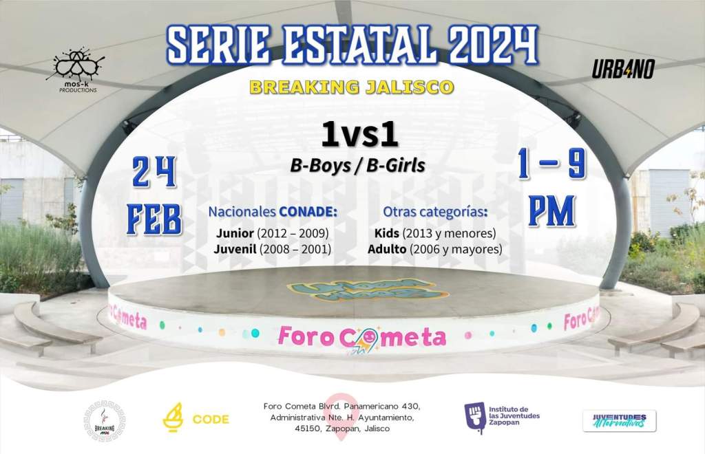 SERIE ESTATAL 2 Breaking Jalisco&nbsp;2024