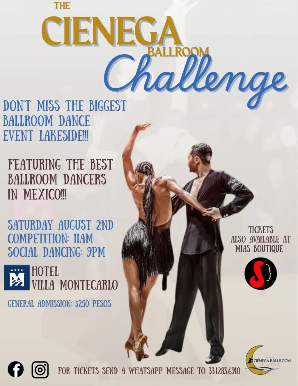 The Cienega Ballroom Challenge 2025 Chapala,&nbsp;México